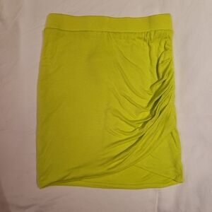 3 for $40 Zara jersey skirt sz S gathered side NWT